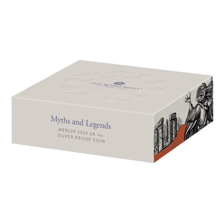 Myths & Legends: Merlin 1 oz Silver 2023 Proof