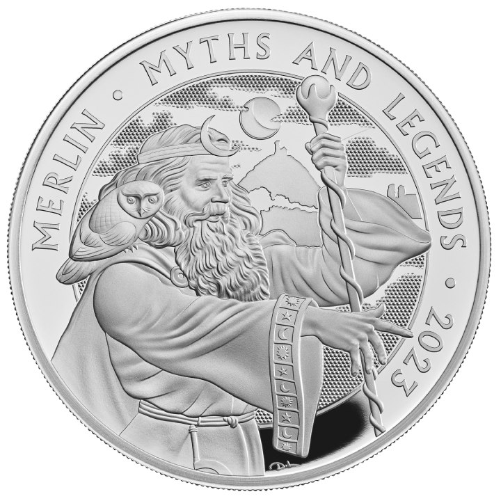 Myths & Legends: Merlin 1 oz Silver 2023 Proof