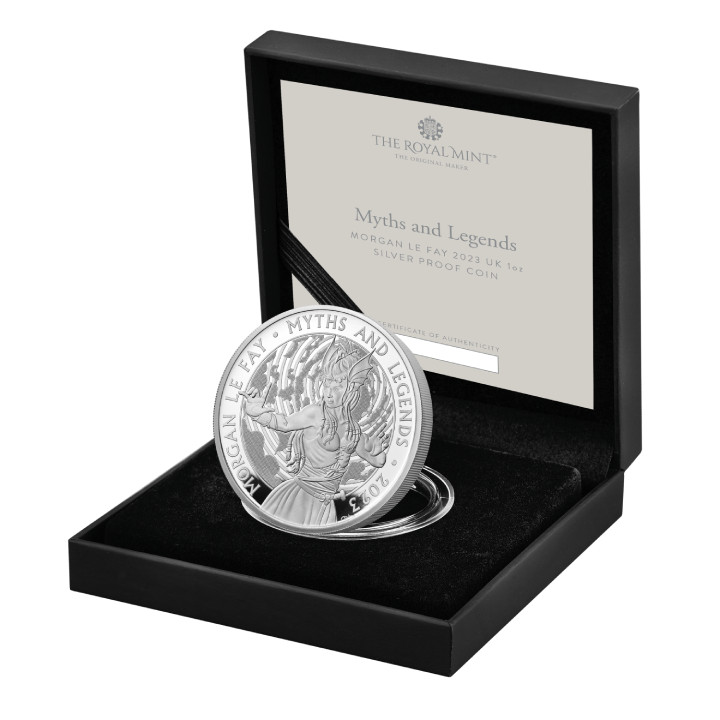 Myths & Legends: Morgan Le Fay 1 oz Silver 2023 Proof