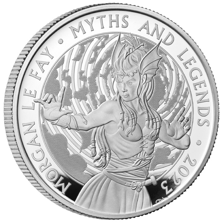 Myths & Legends: Morgan Le Fay 1 oz Silver 2023 Proof