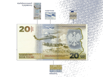 NBP banknote "Protection of the Polish eastern border" 20 zloty