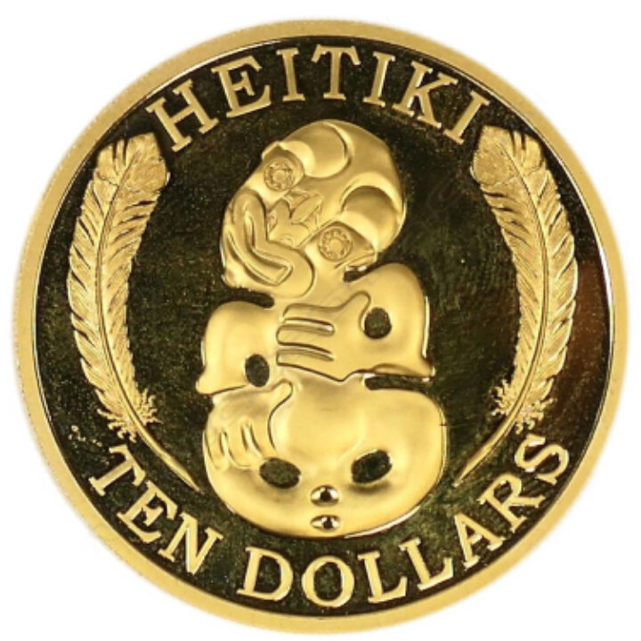 New Zealand: Heitiki 1 oz Gold 2010 Proof