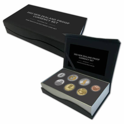 New Zealand Proof Currency 2022 Proof Set