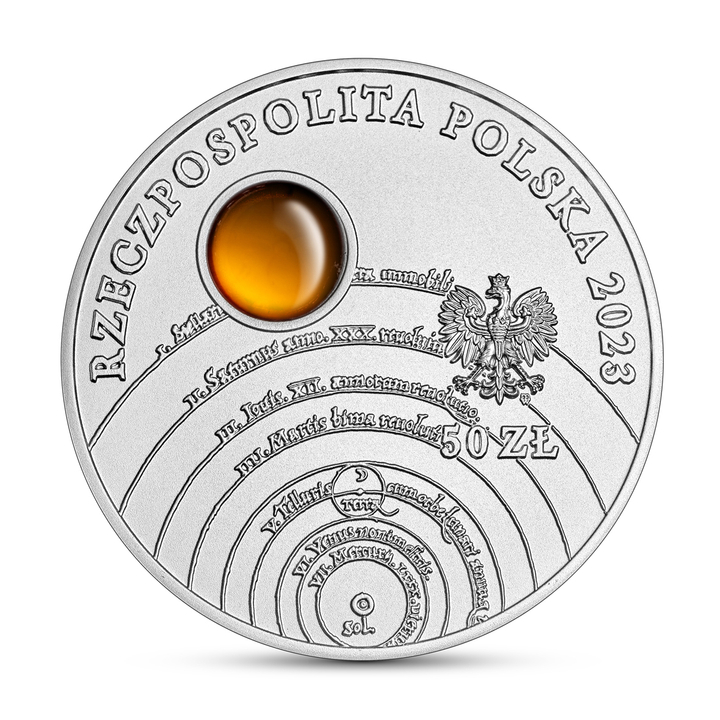 Nicolaus Copernicus 50 Gold Silver 2023 High Relief 