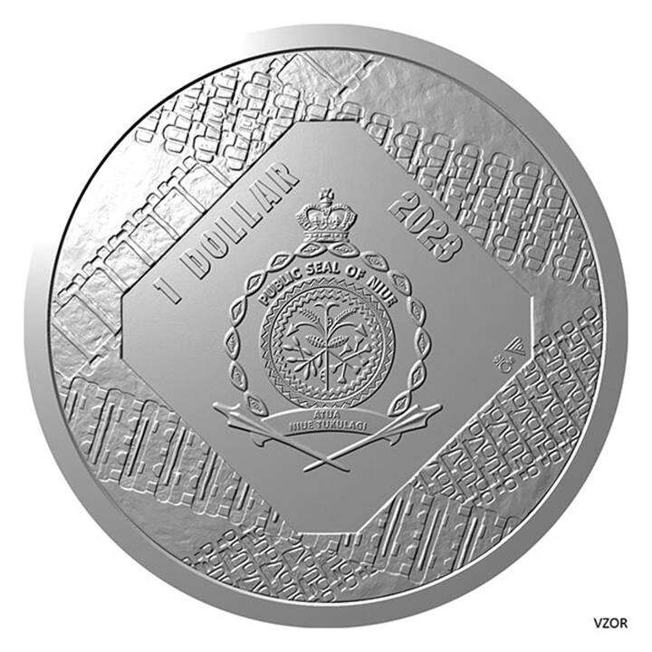 Niue: Armored Vehicles - M3 Stuart $1 Silver 2023 Proof