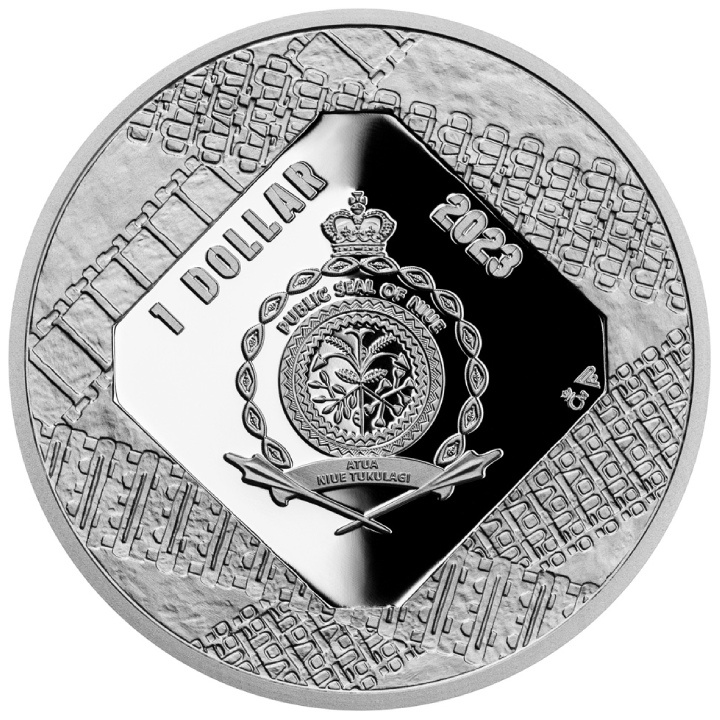 Niue: Armored Vehicles - PzKpfw V Panther $1 Silver 2023 Proof