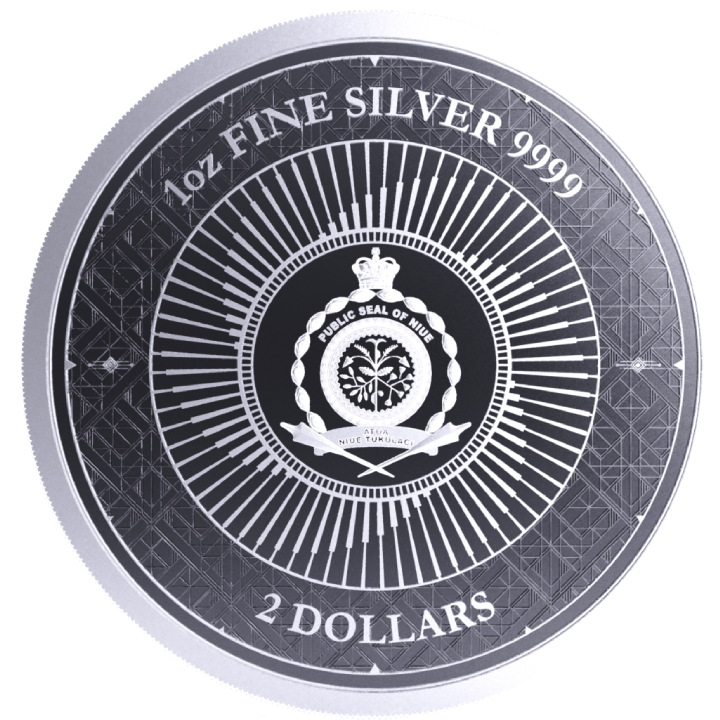 Niue: Chronos 1 oz Silver 2023