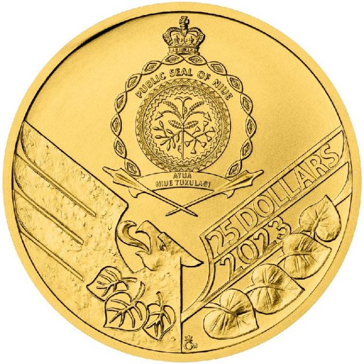 Niue: Czech Lion 1/2 ounce Gold 2023