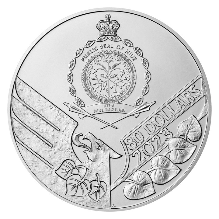 Niue: Czech Lion 1000 grams of Silver 2023