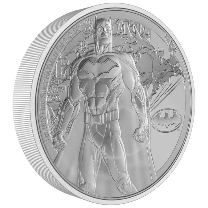 Niue: DC Comics - Batman 3 oz Silver 2022 Proof