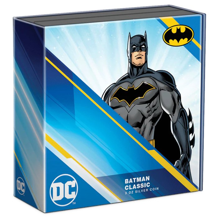 Niue: DC Comics - Batman 3 oz Silver 2022 Proof