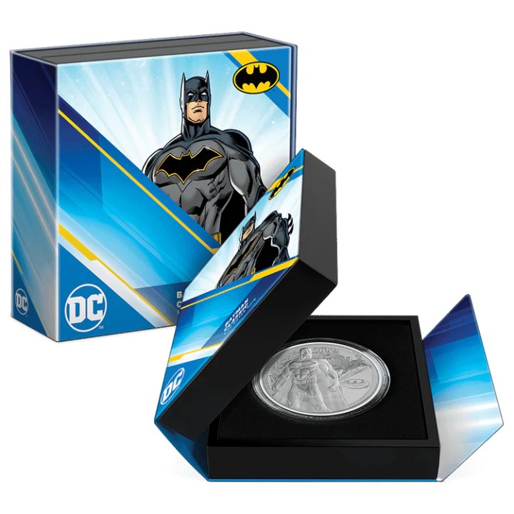 Niue: DC Comics - Batman 3 oz Silver 2022 Proof