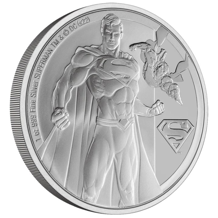 Niue: DC Comics - Superman 1 oz Silver 2022 Proof