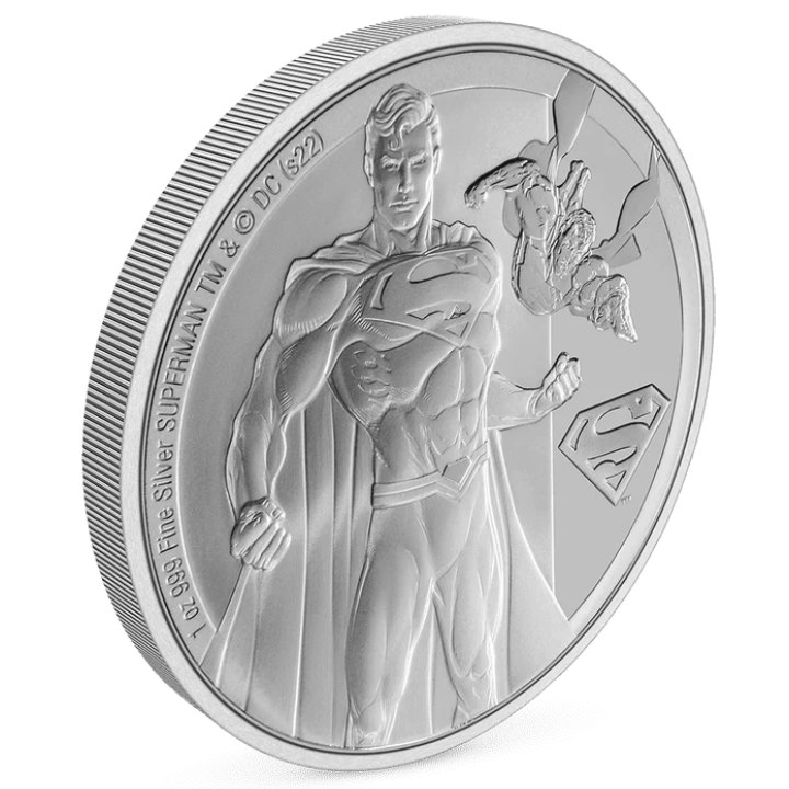 Niue: DC Comics - Superman 1 oz Silver 2022 Proof