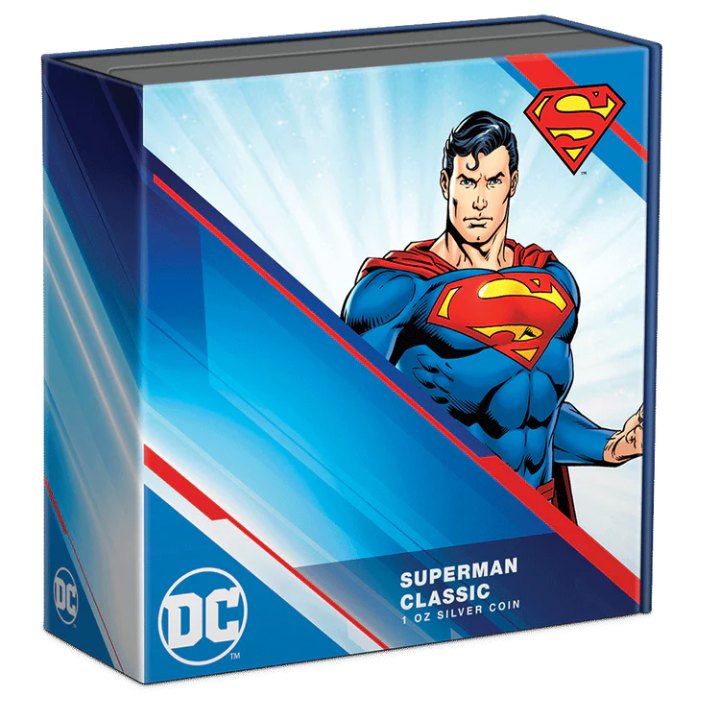 Niue: DC Comics - Superman 1 oz Silver 2022 Proof