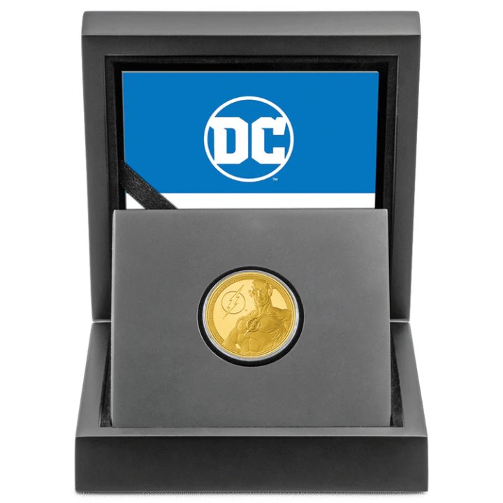 Niue: DC Comics - The Flash 1/4 oz Gold 2022 Proof