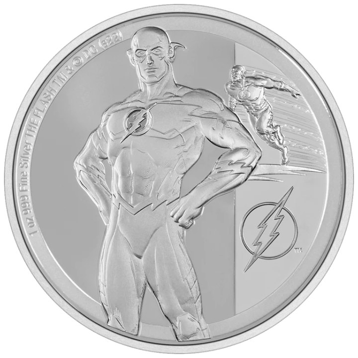 Niue: DC Comics - The Flash 1 oz Silver 2022 Proof