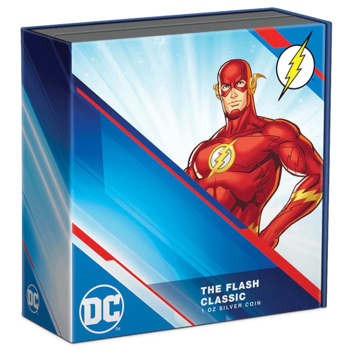 Niue: DC Comics - The Flash 1 oz Silver 2022 Proof