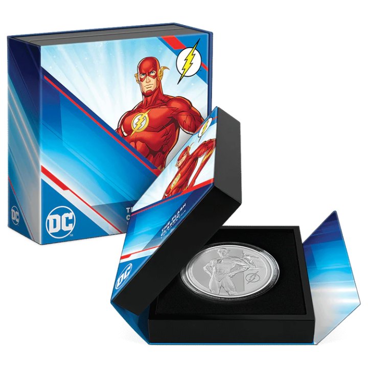 Niue: DC Comics - The Flash 1 oz Silver 2022 Proof