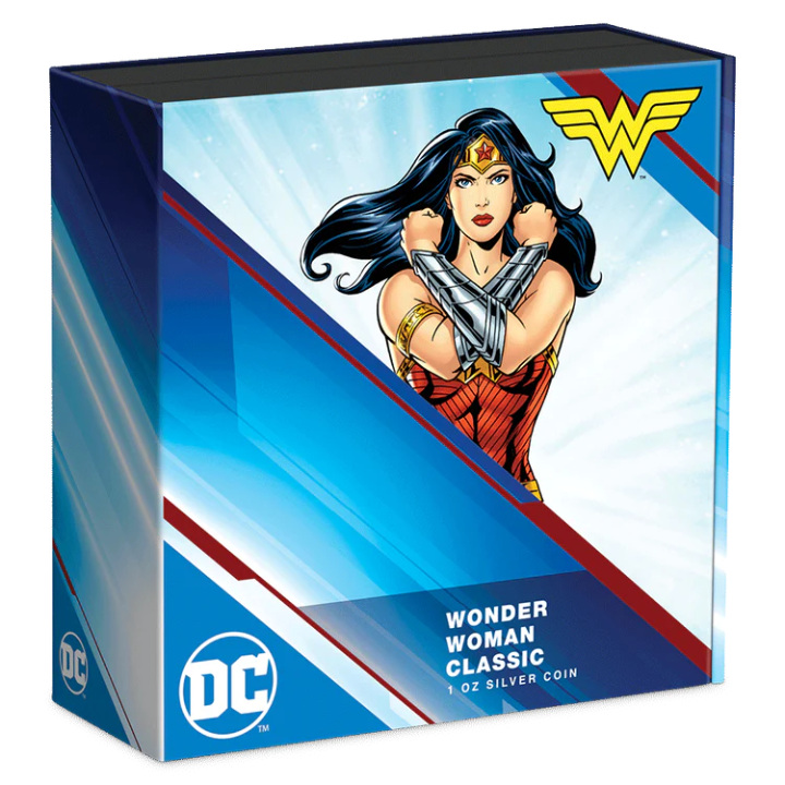 Niue: DC Comics - Wonder Woman 1 oz Silver 2023 Proof