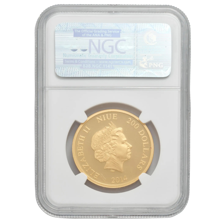 Niue: Disney - Minnie Mouse 1 oz Gold 2014 Proof NGC PF70 Ultra Cameo