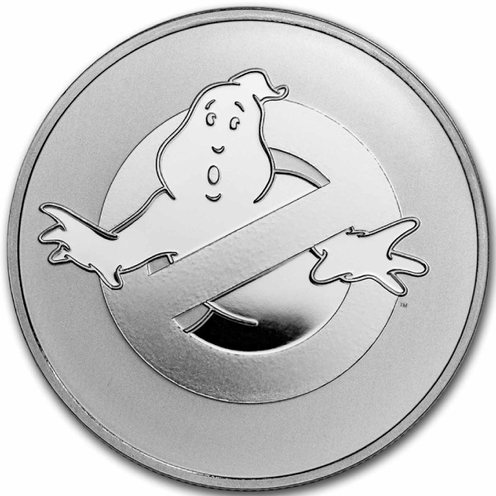 Niue: Ghostbusters - No Ghost Logo 1 oz Silver 2024 