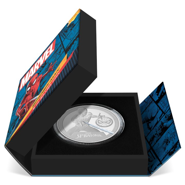 Niue: Marvel - Spider- Man coloured 3 oz Silver 2023 Proof