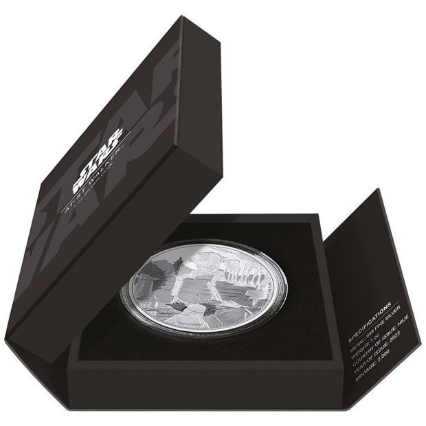 Niue: Star Wars - AT-ST Walker 1 oz Silver 2022 Proof