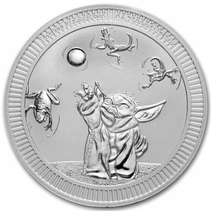 Niue: Star Wars - Grogu "Baby Yoda" 1 oz Silver 2024