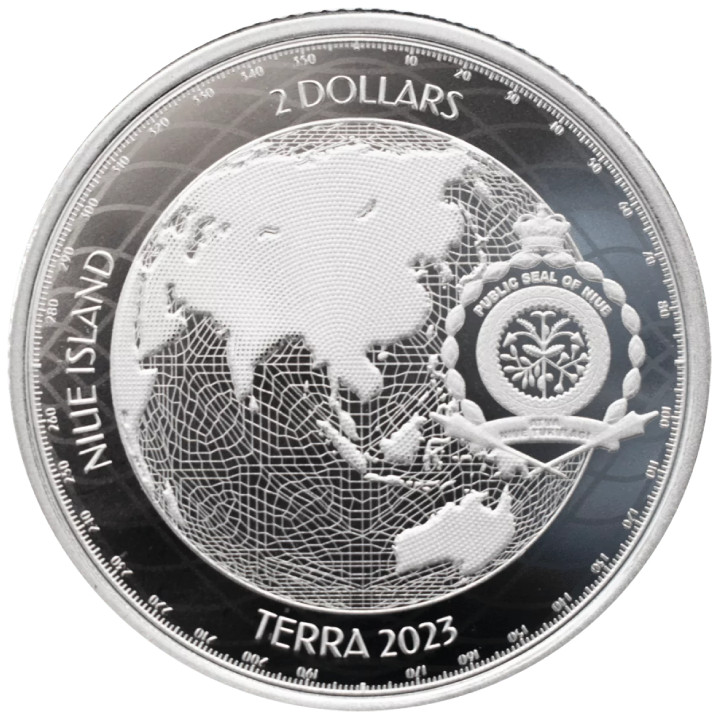 Niue: Terra 1 oz Silver 2023