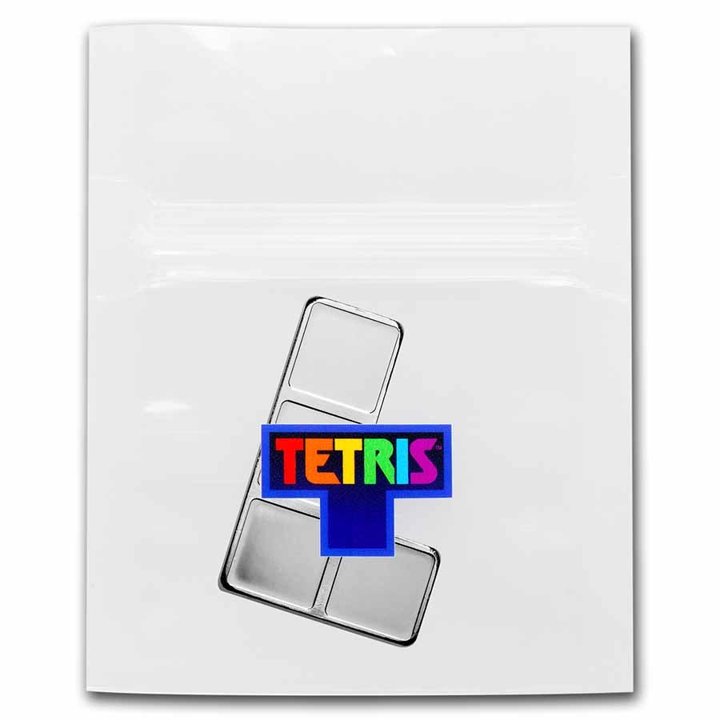 Niue: Tetris - L-Tetrimino Block 1 oz Silver 2023