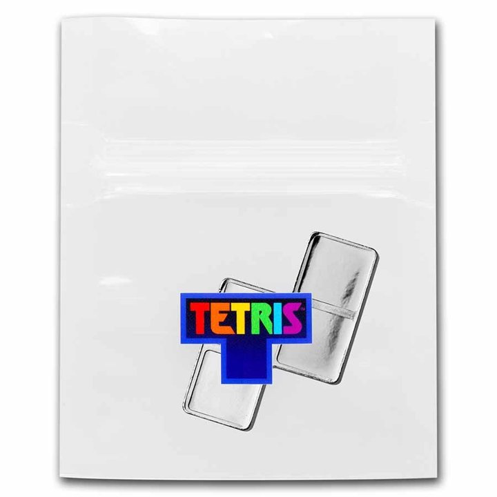 Niue: Tetris - Z-Tetrimino Block 1 oz Silver 2023