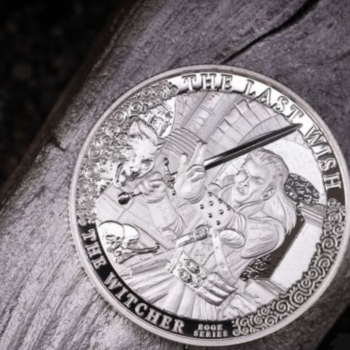 Niue: The Witcher Book Series - The Last Wish 2 ounces Silver 2023 