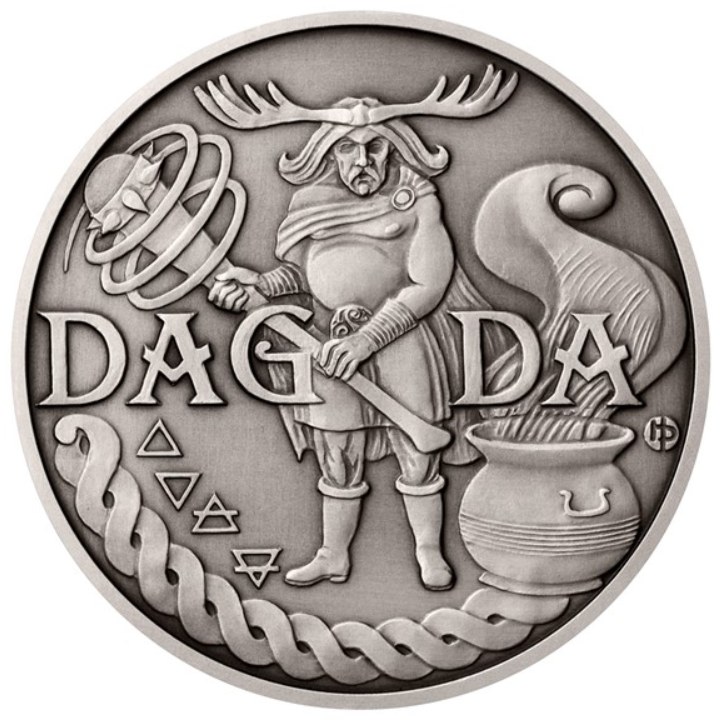 Niue: Universal Gods - Dagda 5 oz Silver 2022 