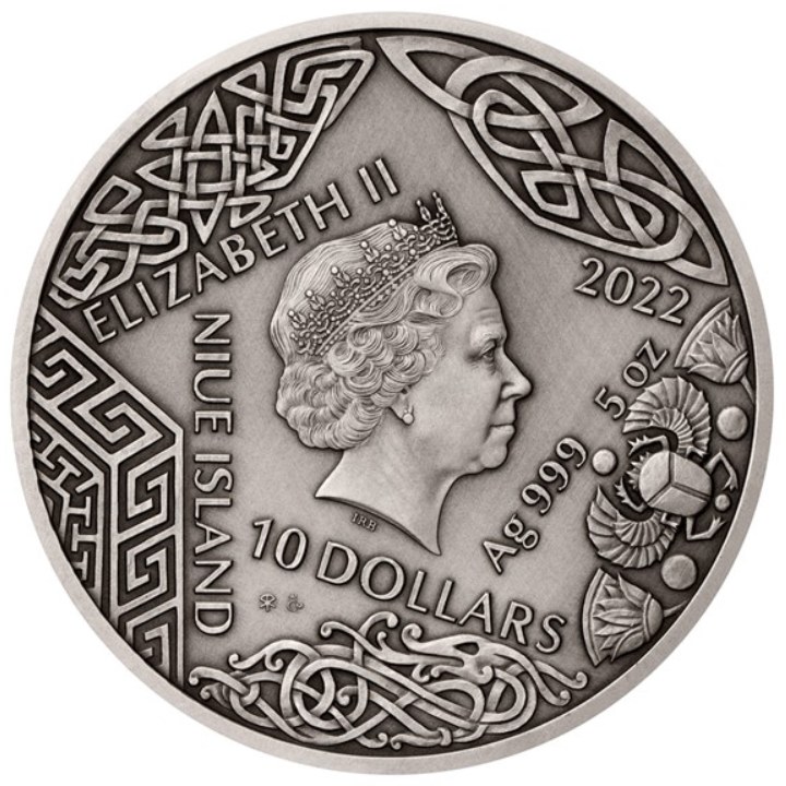 Niue: Universal Gods - Dagda 5 oz Silver 2022 