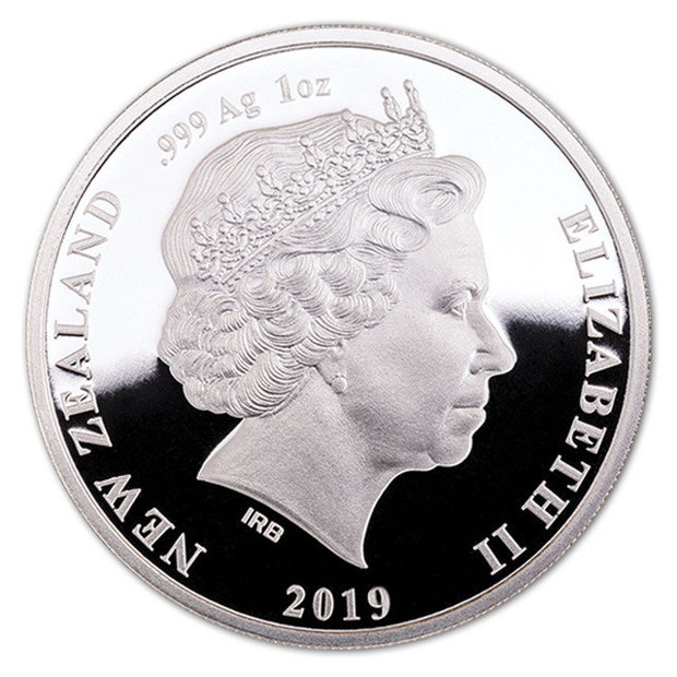 North Island Takahe 1 oz Silver 2019 Proof