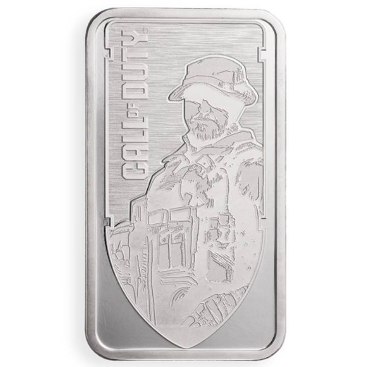 Pamp Call of Duty: Modern Warfare III 1 oz Silver Bar 2024 LBMA