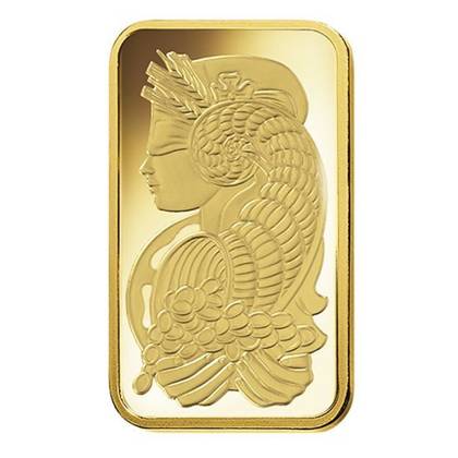 Pamp Suisse Fortuna Veriscan 10 gram Gold Bar LBMA