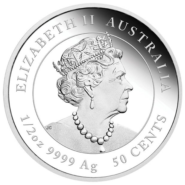 Perth Mint: Lunar III - Year of the Rabbit 1/2 ounce Silver 2023 Proof