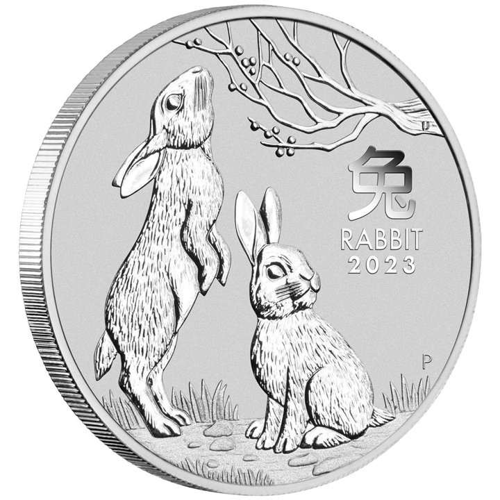 Perth Mint: Lunar III - Year of the Rabbit 1000 grams Silver 2023