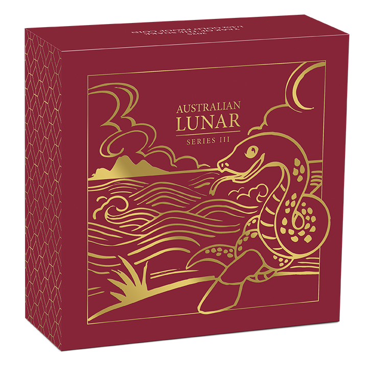 Perth Mint: Lunar III - Year of the Snake 1/4 oz Gold 2025 Proof  