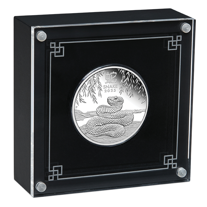 Perth Mint: Lunar III - Year of the Snake 1 oz Silver 2025 Proof