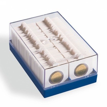 Plastic box for 100 COIN HOLDERS 2X2