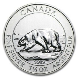 Polar Bear 1,5 oz Silver 2013