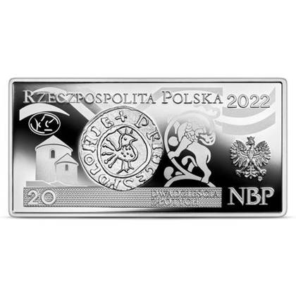 Polish Circulating Banknotes - Set of Silver Coins 10 - 500 PLN 2022 Proof