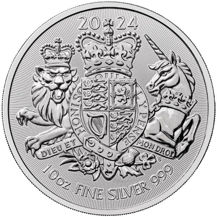 Royal Coats of Arms 10 oz Silver 2024