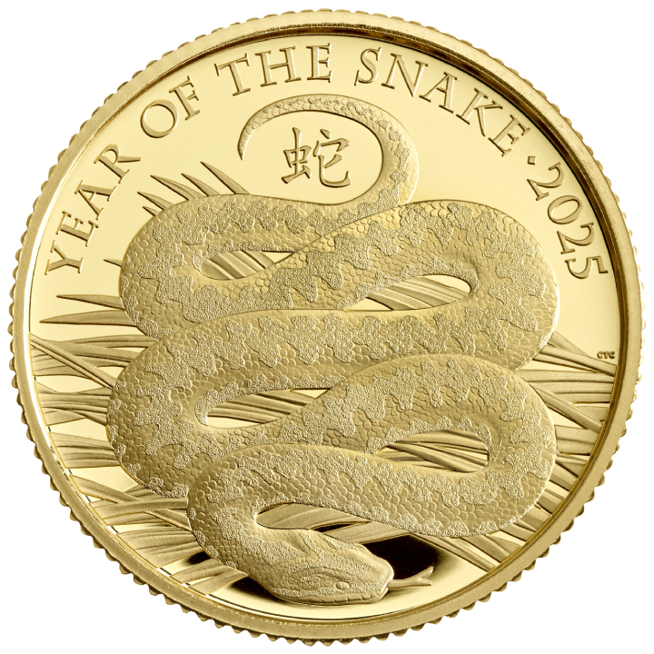 Royal Mint Lunar: Year of the Snake 1/4 oz Gold 2025 Proof