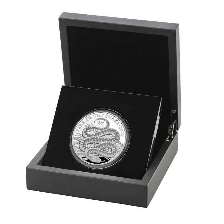 Royal Mint Lunar: Year of the Snake 5 oz Silver 2025 Proof