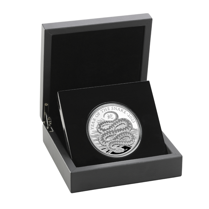 Royal Mint Lunar: Year of the Snake 5 oz Silver 2025 Proof