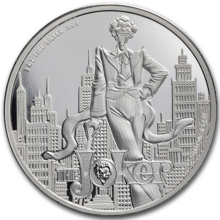 Samoa: DC Comics - Joker 1 oz Silver 2024 Coin